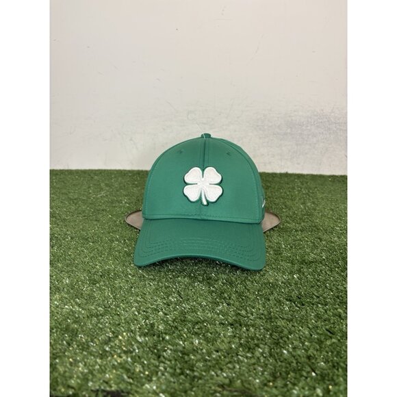 Black Clover hat cap fitted large L/XL green white lighweight breathable mens 3 - Picture 1 of 8